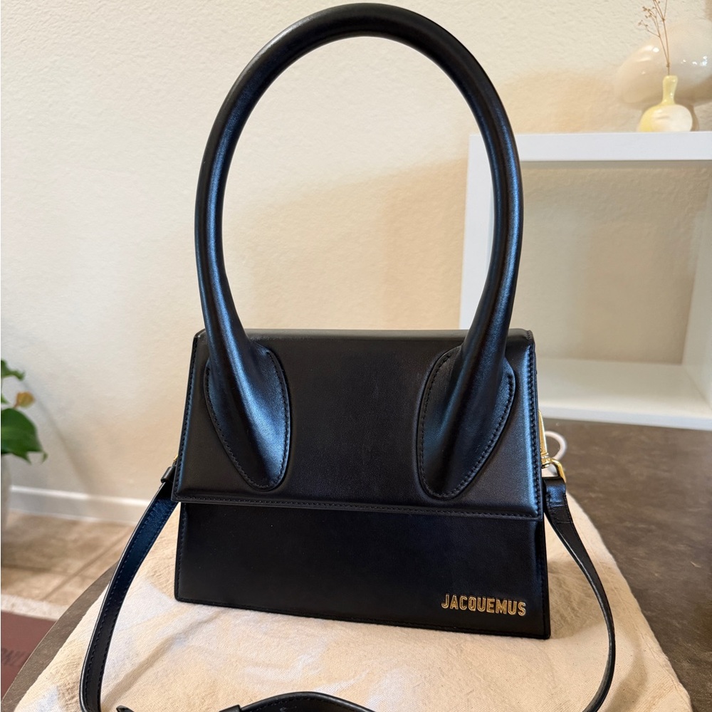 Jacquemus Black The Large Chiquito Bag - Picture 1 of 11